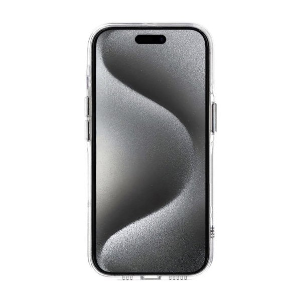 Rvelon iPhone 14 Pro Cover Kamerakant MagSafe Gennemsigtig