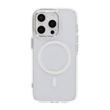 Rvelon iPhone 14 Pro Cover Kamerakant MagSafe Gennemsigtig
