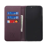 Rvelon iPhone 14 Pro Cover Udtrækkeligt Kortrum Lilla