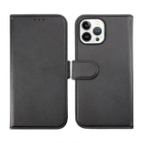 Rvelon iPhone 14 Pro Cover Magnetisk Aftageligt Etui Sort