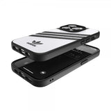 Adidas iPhone 14 Pro Cover 3 Stripes Snap Case Hvid Sort