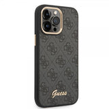 Guess iPhone 14 Pro Cover 4G Logo Sort