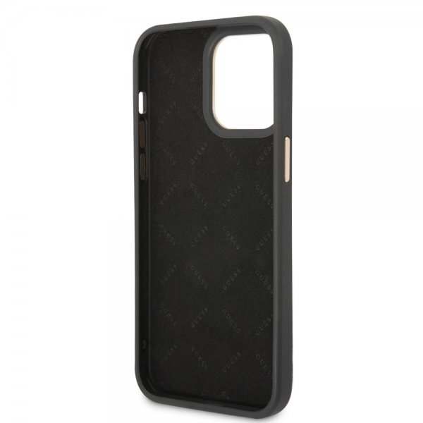 Guess iPhone 14 Pro Cover 4G Logo Sort