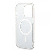 Guess iPhone 14 Pro Cover 4G Pattern MagSafe Brun