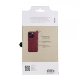 Buffalo iPhone 14 Pro Cover Bagside med Kortlommer Brun