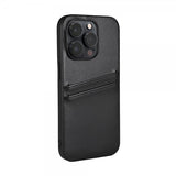 Buffalo iPhone 14 Pro Cover Bagcover med Kortrum Sort