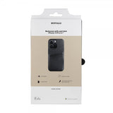 Buffalo iPhone 14 Pro Cover Bagcover med Kortrum Sort