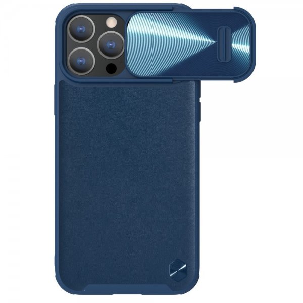 Nillkin iPhone 14 Pro Cover CamShield S MagSafe Blå