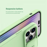 Nillkin iPhone 14 Pro Cover CamShield Silky MagSafe Grøn