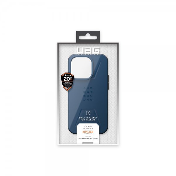 Urban Armor Gear (UAG) iPhone 14 Pro Cover Civilian MagSafe Mallard