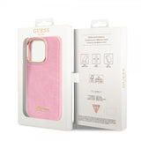 Guess iPhone 14 Pro Cover Croco Rosa