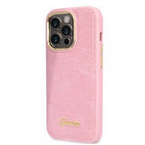 Guess iPhone 14 Pro Cover Croco Rosa