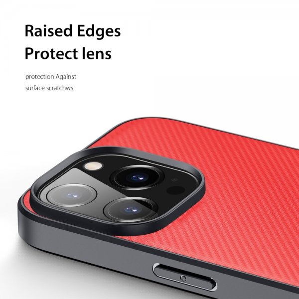 Dux Ducis iPhone 14 Pro Cover FINO Series Rød