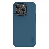 Nillkin iPhone 14 Pro Cover Frosted Shield Pro MagSafe Blå
