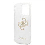 Guess iPhone 14 Pro Cover Full Glitter Transparent