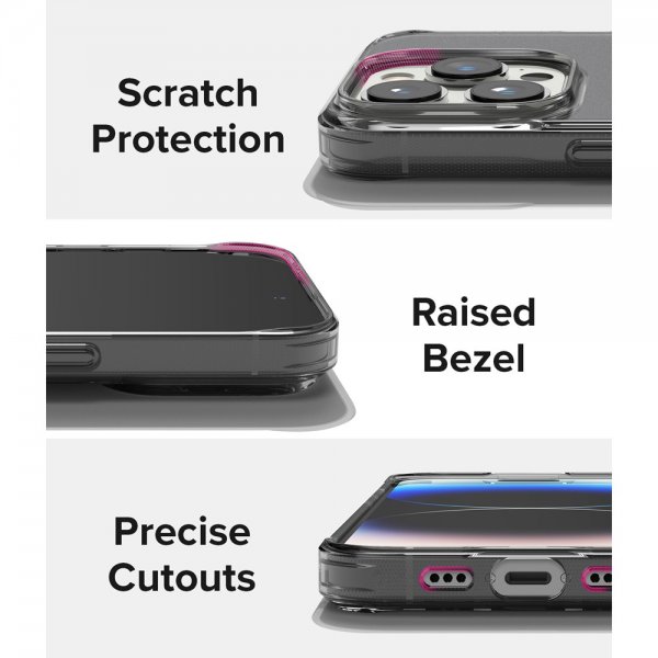 Ringke iPhone 14 Pro Cover Fusion Matte Smoke Black