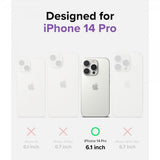 Ringke iPhone 14 Pro Cover Fusion Matte Smoke Black