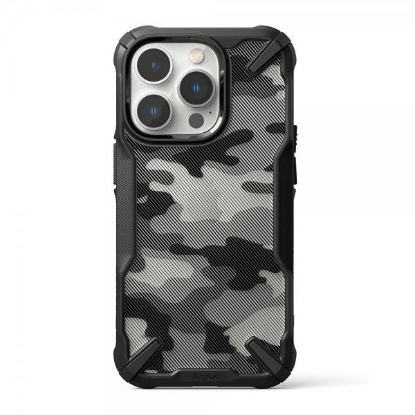 Ringke iPhone 14 Pro Cover Fusion X Camo Black