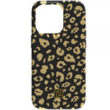 Richmond & Finch iPhone 14 Pro Cover Gold Leopard