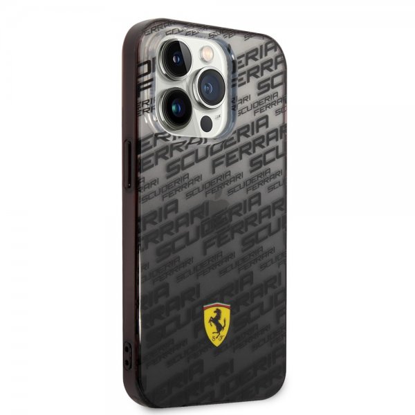 Ferrari iPhone 14 Pro Cover Gradient Scuderia Sort