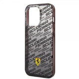 Ferrari iPhone 14 Pro Cover Gradient Scuderia Sort