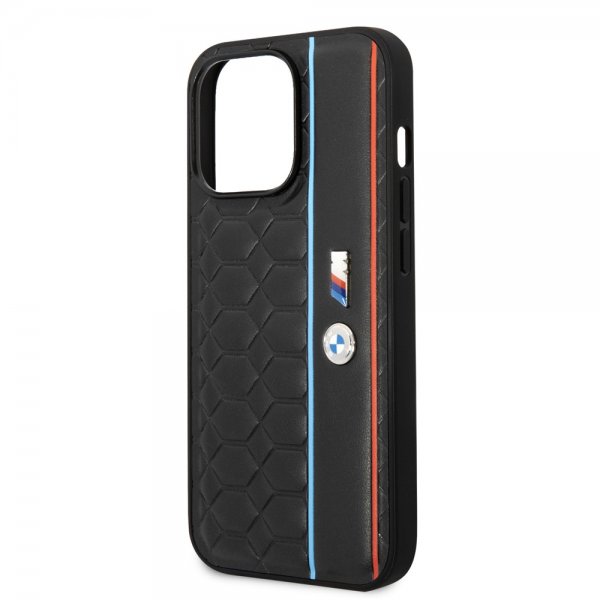 BMW iPhone 14 Pro Cover Hexagonal Pattern Sort