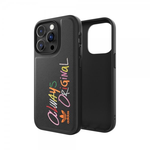 Adidas iPhone 14 Pro Cover Inlay Embroidery Case Colourful