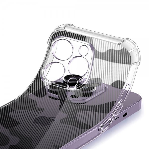 iPhone 14 Pro Cover Camouflage Sort