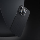 Benks iPhone 14 Pro Cover Kevlar MagSafe Sort