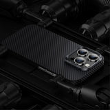 Benks iPhone 14 Pro Cover Kevlar MagSafe Sort
