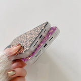 iPhone 14 Pro Cover Leopardmønster Hvid