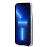 Karl Lagerfeld iPhone 14 Pro Cover Liquid Glitter Monogram Sort