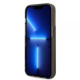 Karl Lagerfeld iPhone 14 Pro Cover Liquid Glitter Translucent Sort