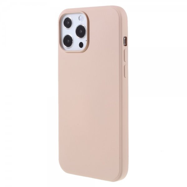 X-Level iPhone 14 Pro Cover Liquid Silicone Beige