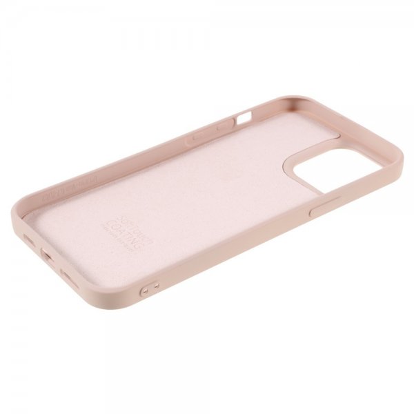 X-Level iPhone 14 Pro Cover Liquid Silicone Beige