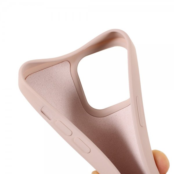 X-Level iPhone 14 Pro Cover Liquid Silicone Beige