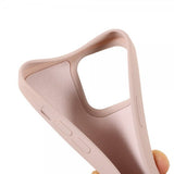 X-Level iPhone 14 Pro Cover Liquid Silicone Beige