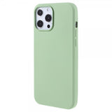 X-Level iPhone 14 Pro Cover Liquid Silicone Lysegrøn
