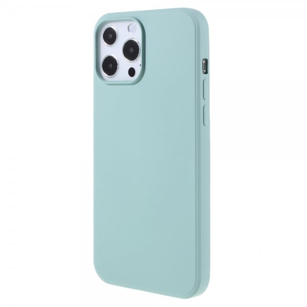 X-Level iPhone 14 Pro Cover Liquid Silikone Turkis