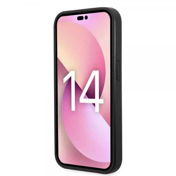 Karl Lagerfeld iPhone 14 Pro Cover Logomania Sort