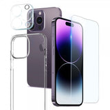 Northjo iPhone 14 Pro Cover med Skærmbeskyttelse og Kamerabeskyttelse 3-i-1