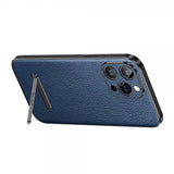 Sulada iPhone 14 Pro Cover med Stativ Blå