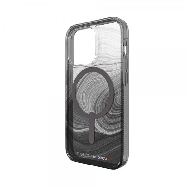 Gear4 iPhone 14 Pro Cover Milan Snap Black Swirl
