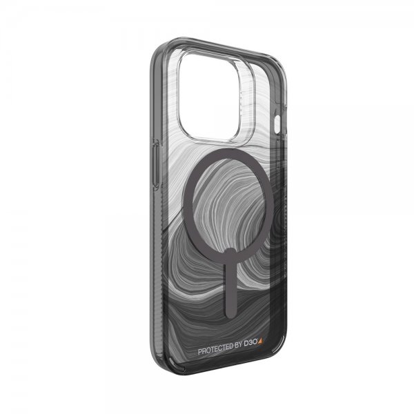 Gear4 iPhone 14 Pro Cover Milan Snap Black Swirl