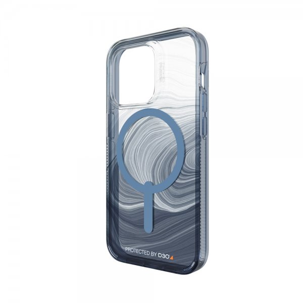 Gear4 iPhone 14 Pro Cover Milan Snap Blue Swirl