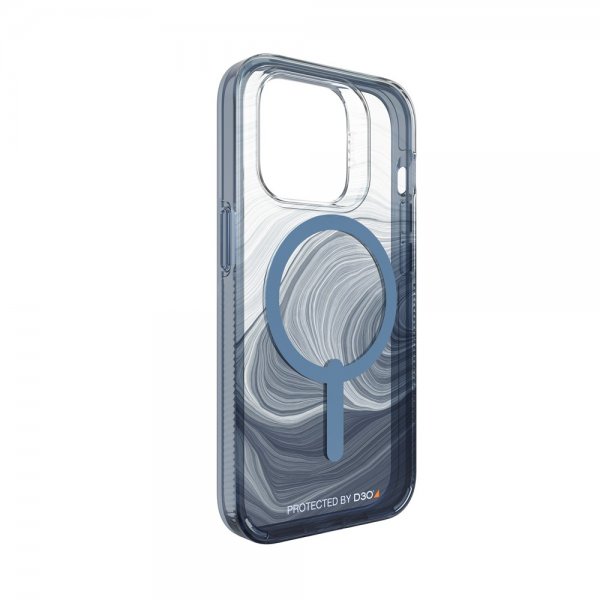 Gear4 iPhone 14 Pro Cover Milan Snap Blue Swirl