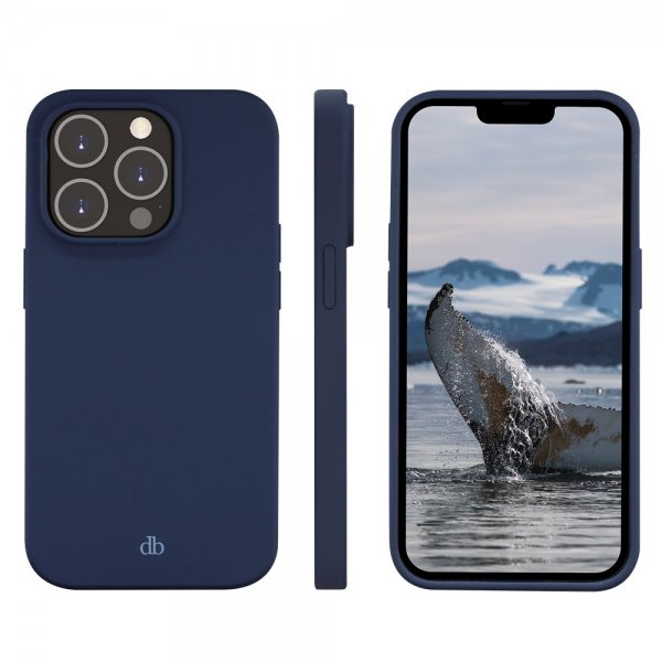 dbramante1928 iPhone 14 Pro Cover Monaco MagSafe Pacific Blue
