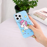 iPhone 14 Pro Cover Motiv Enhjørning