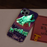 iPhone 14 Pro Cover Motiv Hylende Ulv
