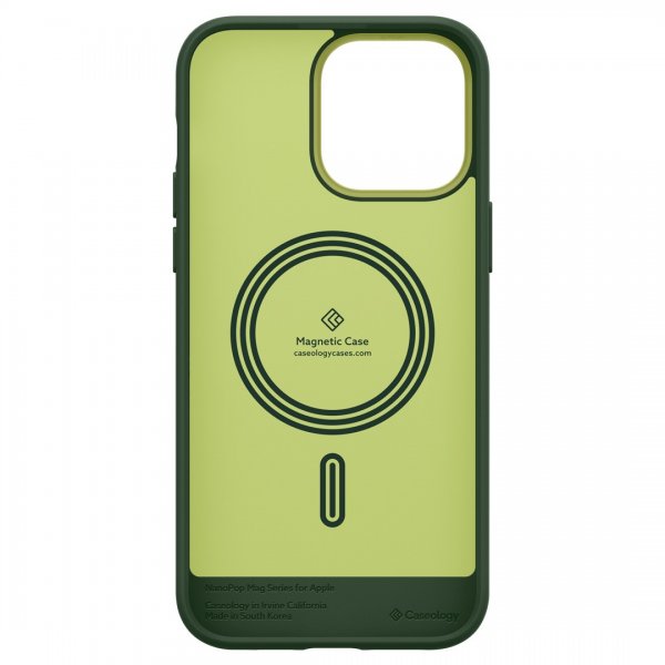 Caseology iPhone 14 Pro Cover Nano Pop Mag Avo Green